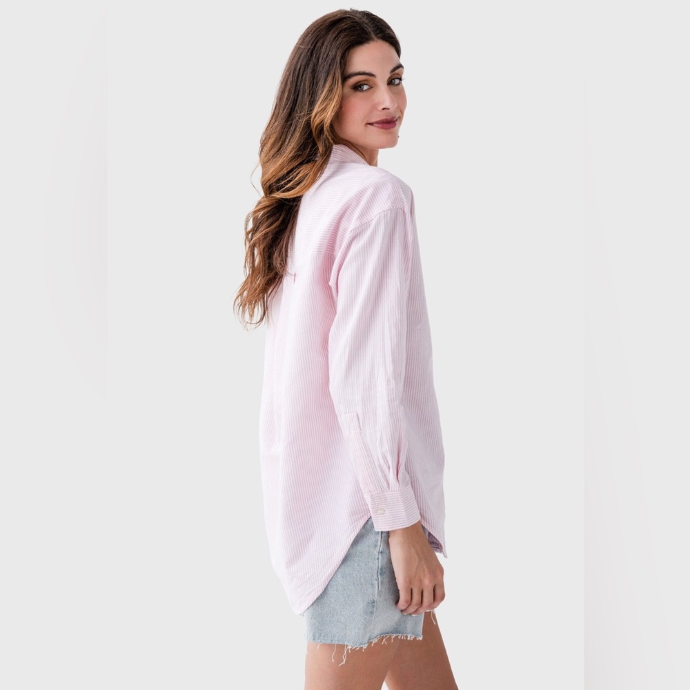 NWOT Beachlunchlounge Button Down Shirt small